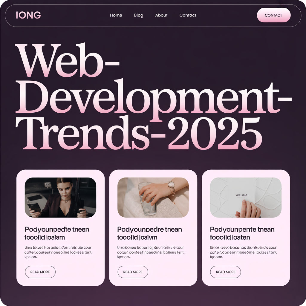 10 Web Development Trends That Will Dominate 2025