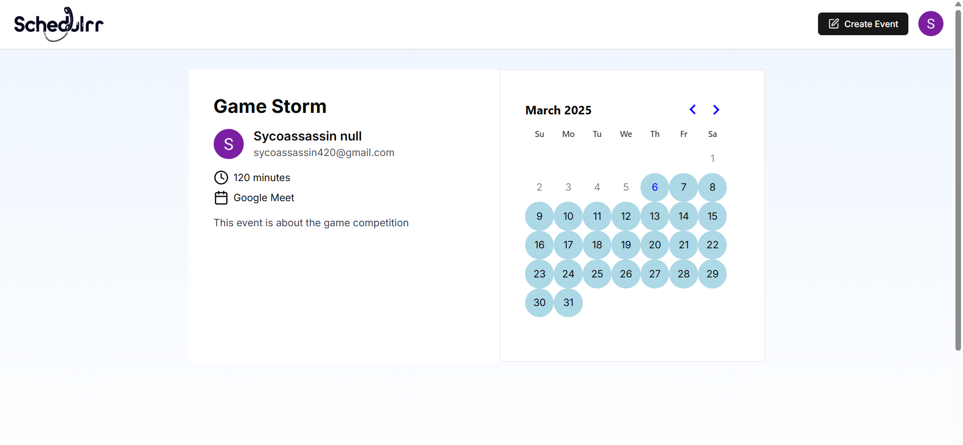 Calendly Event Scheduling 10