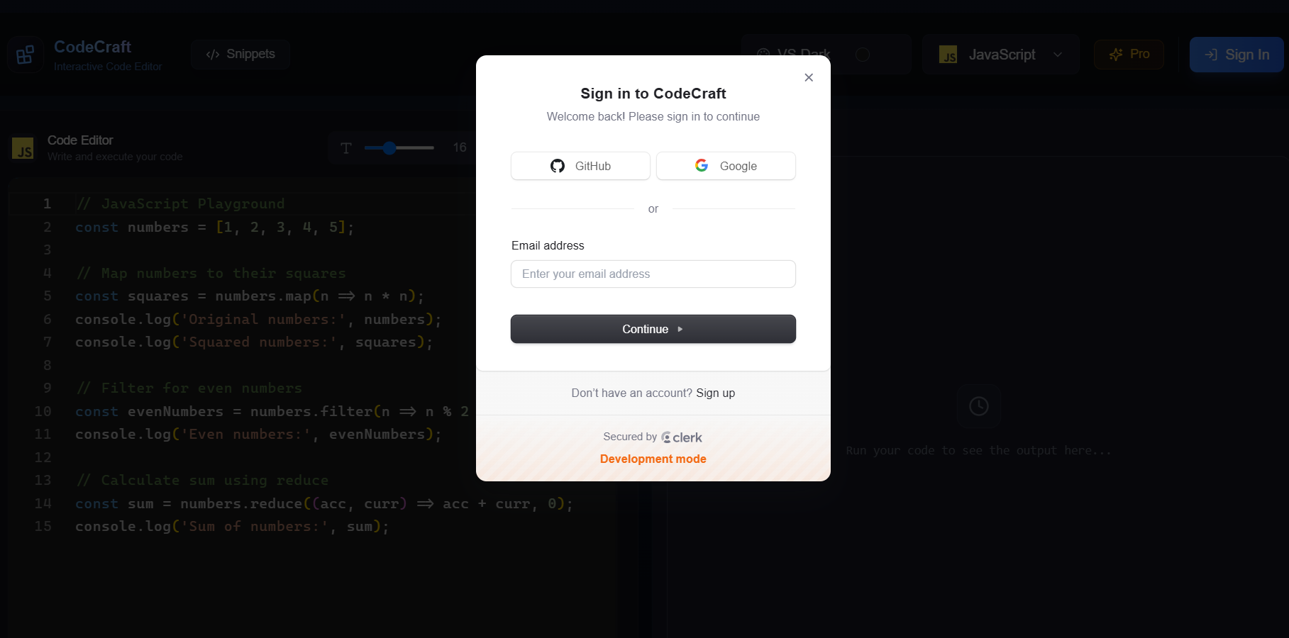 CodeCraft Collaborative Editor 2