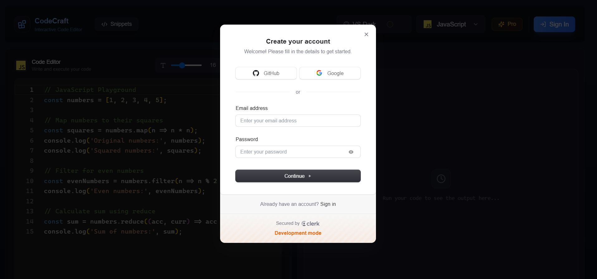 CodeCraft Collaborative Editor 3