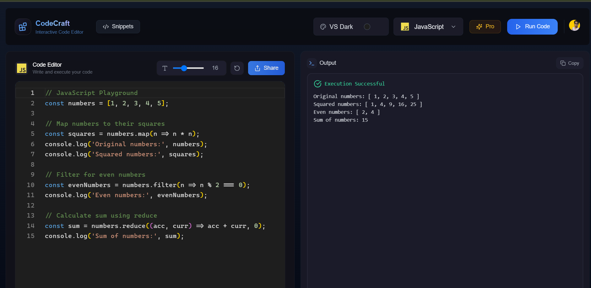 CodeCraft Collaborative Editor 4