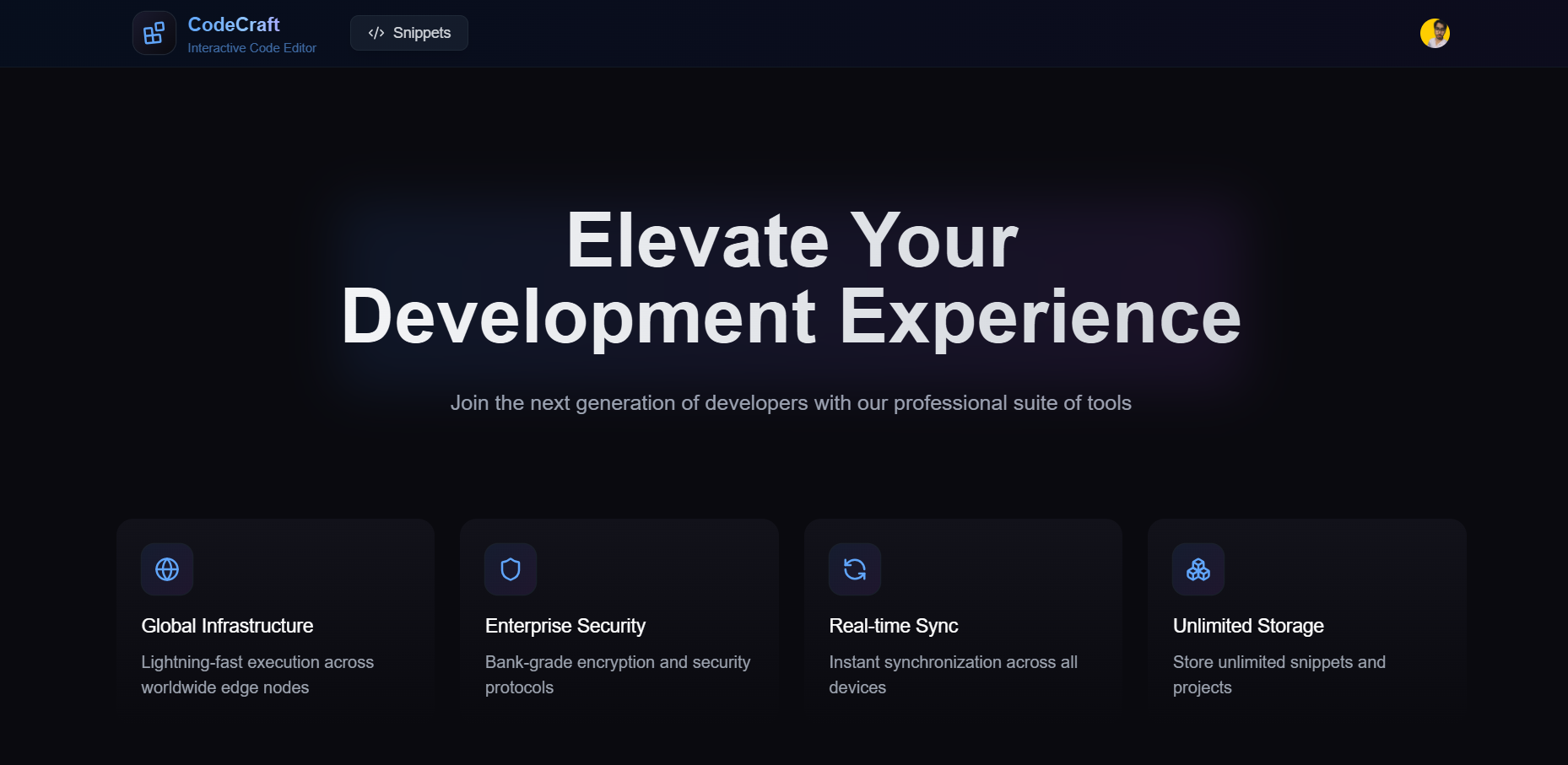 CodeCraft Collaborative Editor 6