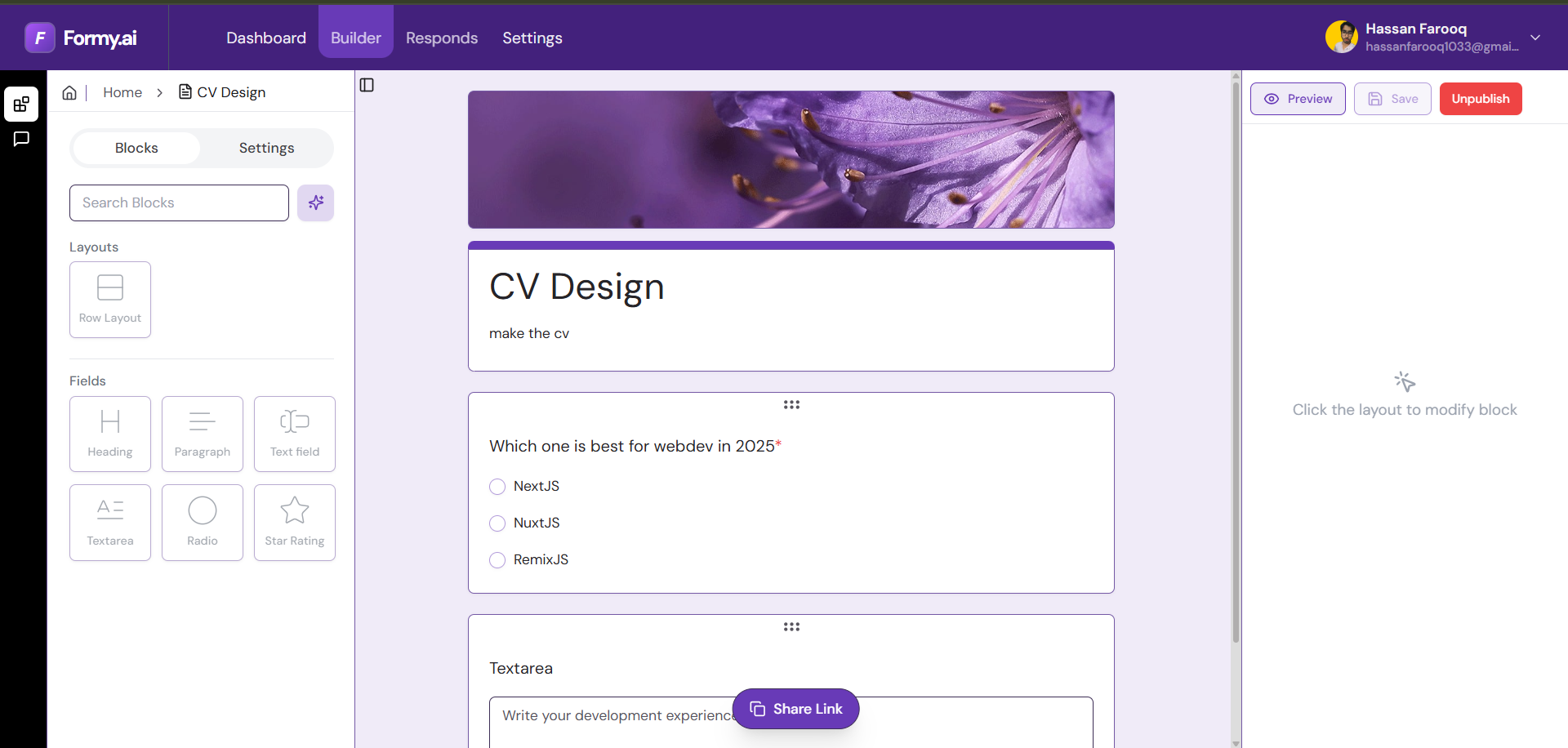 Formy AI-Powered Onboarding 6