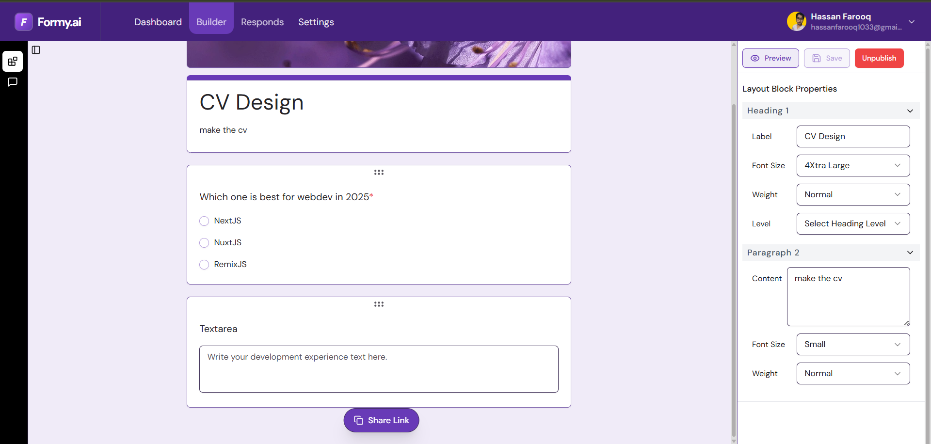 Formy AI-Powered Onboarding 7