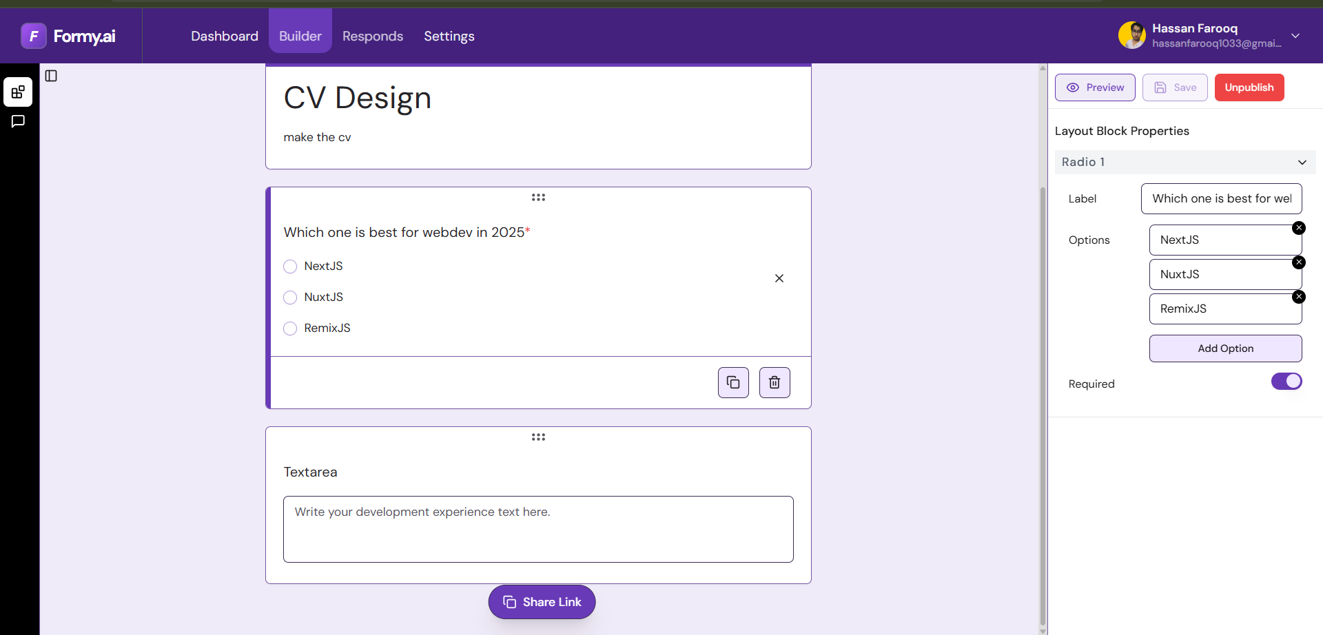 Formy AI-Powered Onboarding 8