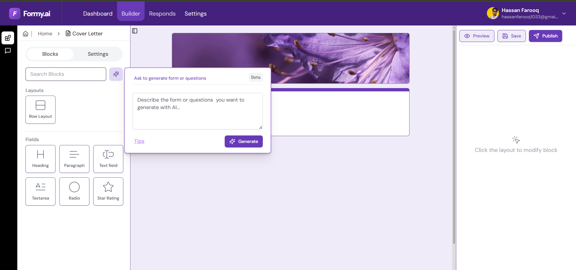 Formy AI-Powered Onboarding 10