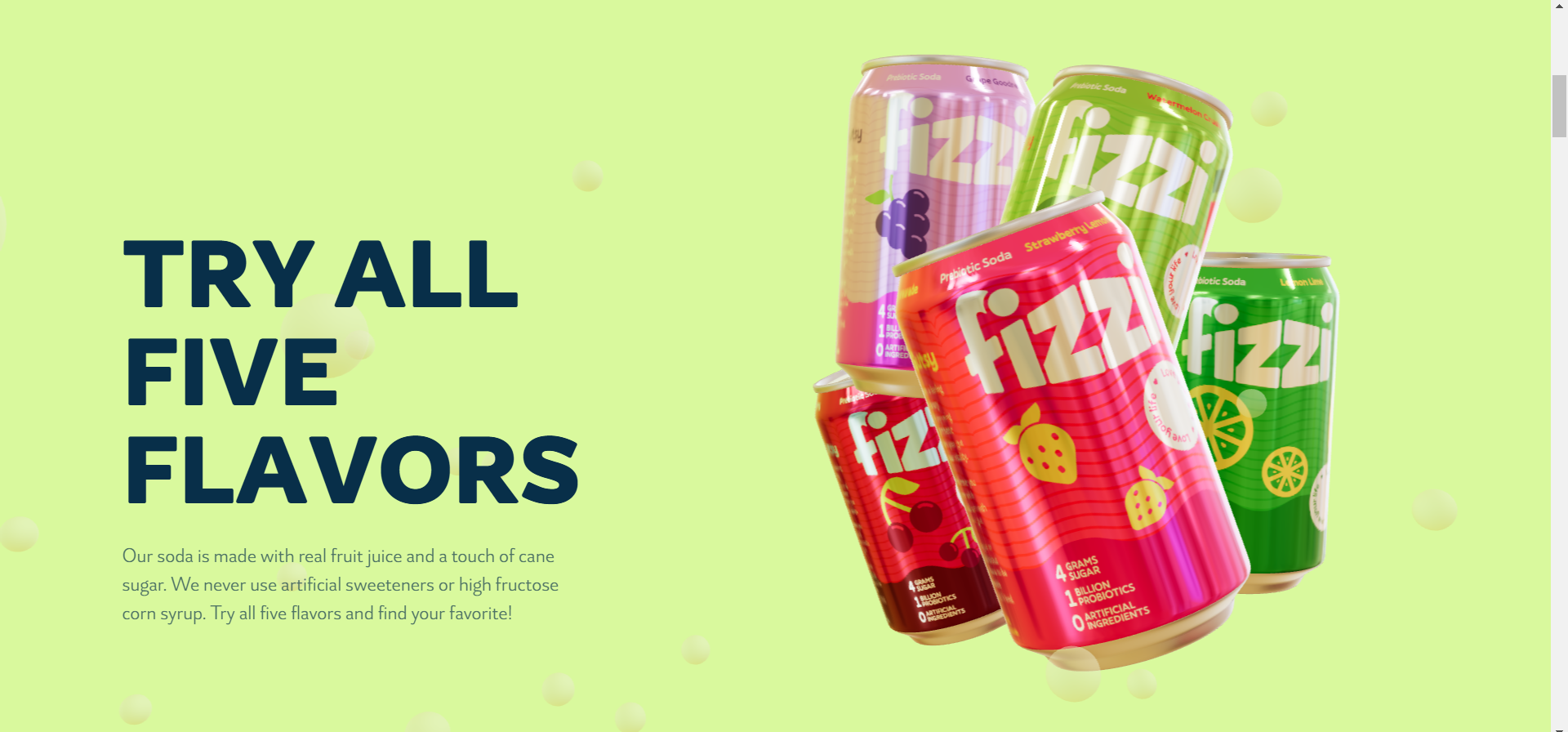 Fizzi Soda Platform 3