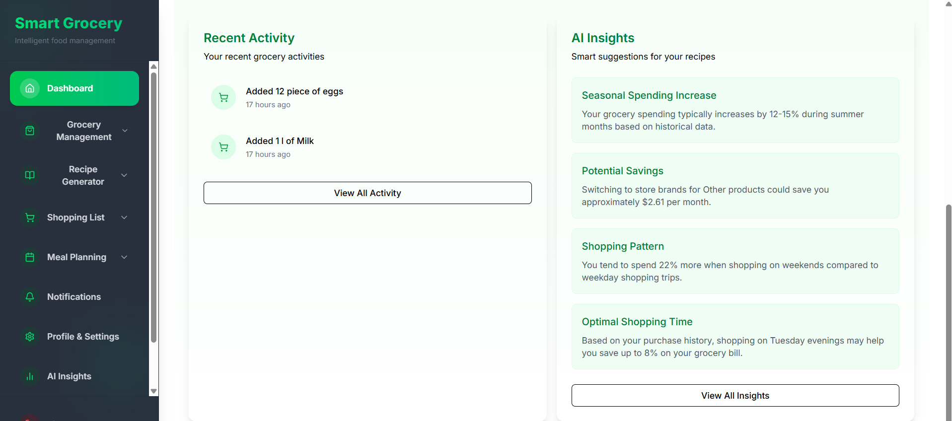 Grocery Management App 3