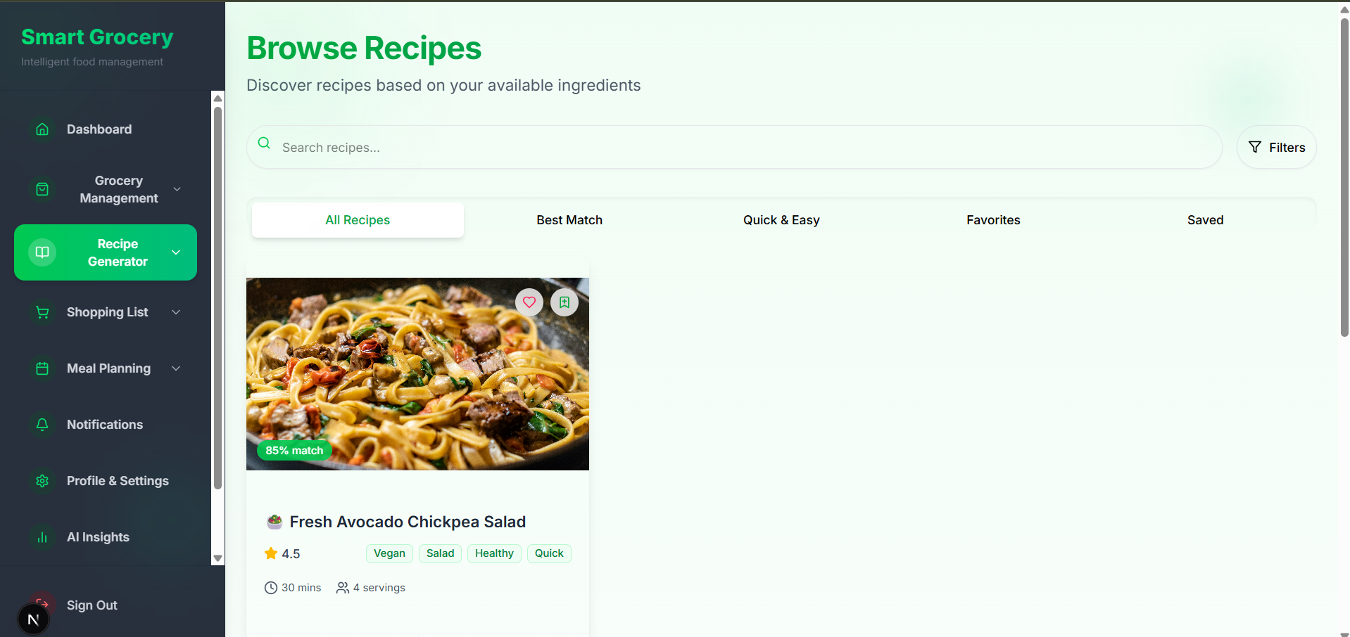 Grocery Management App 17