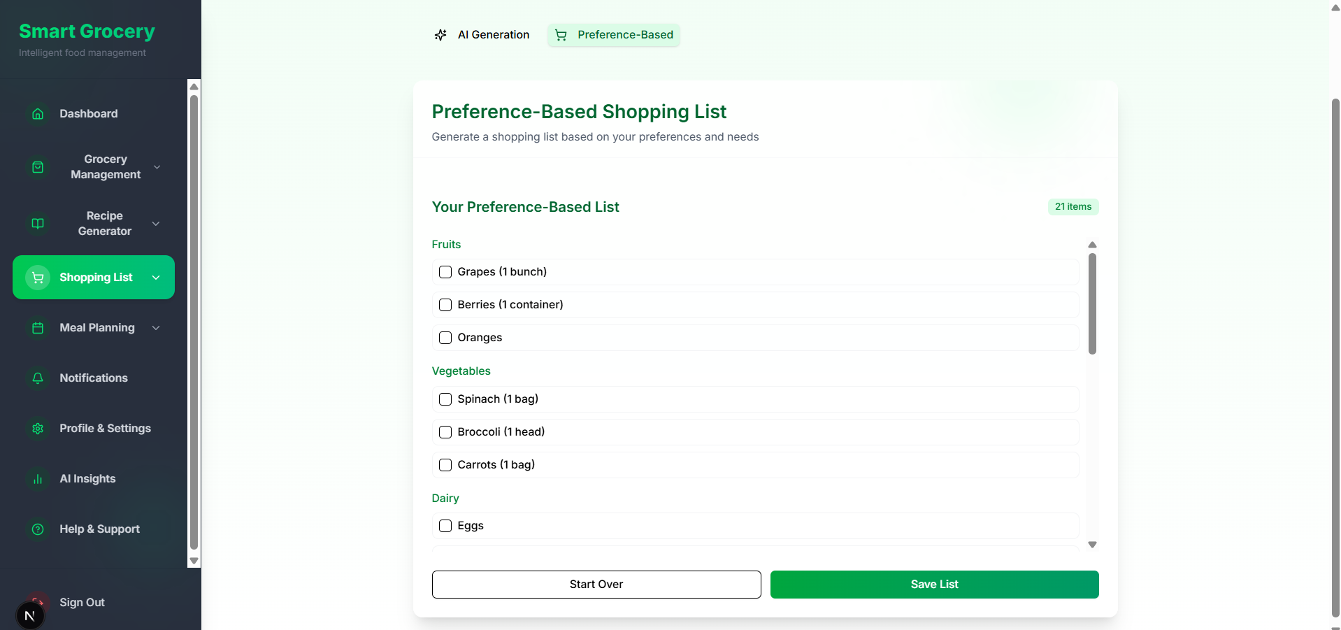 Grocery Management App 30