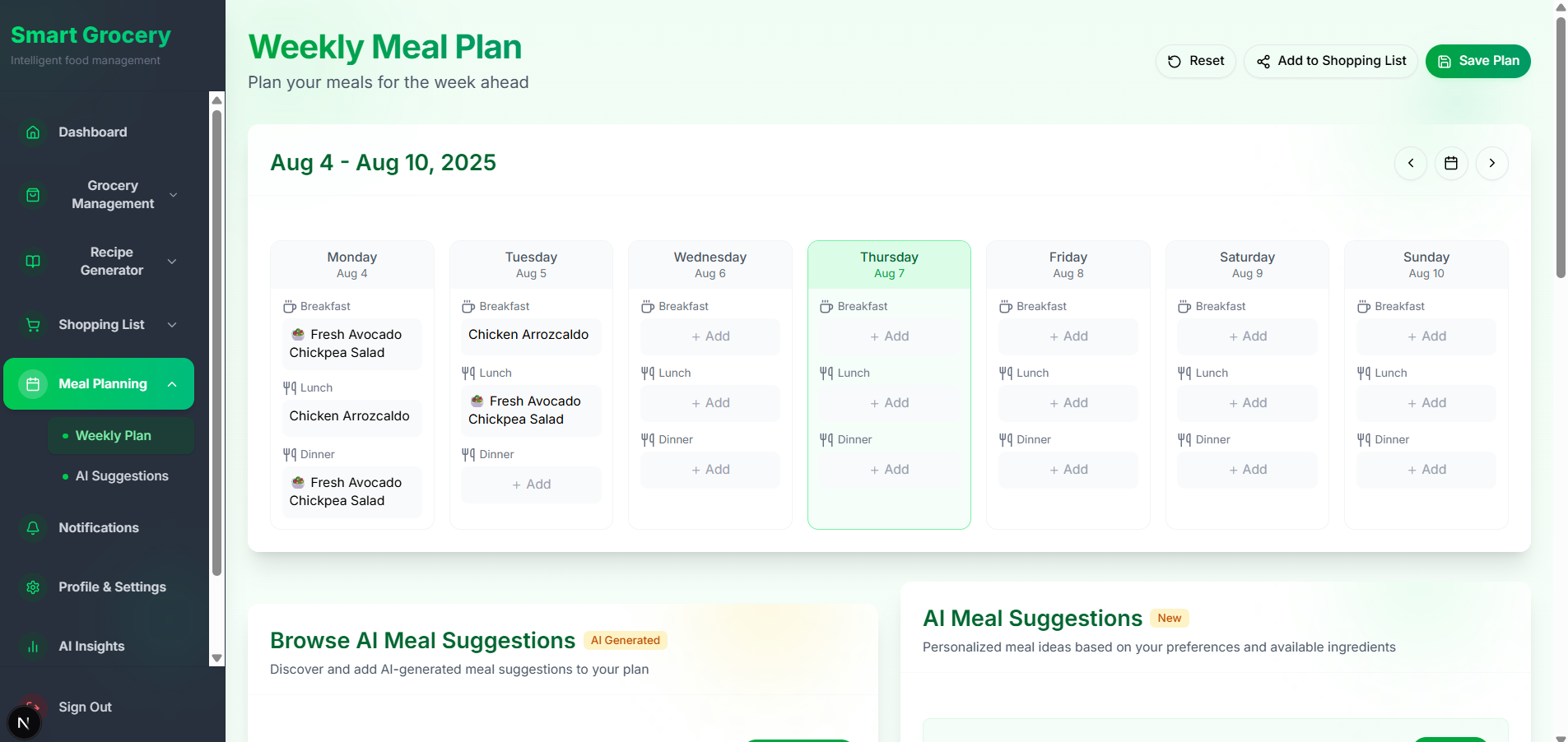 Grocery Management App 33