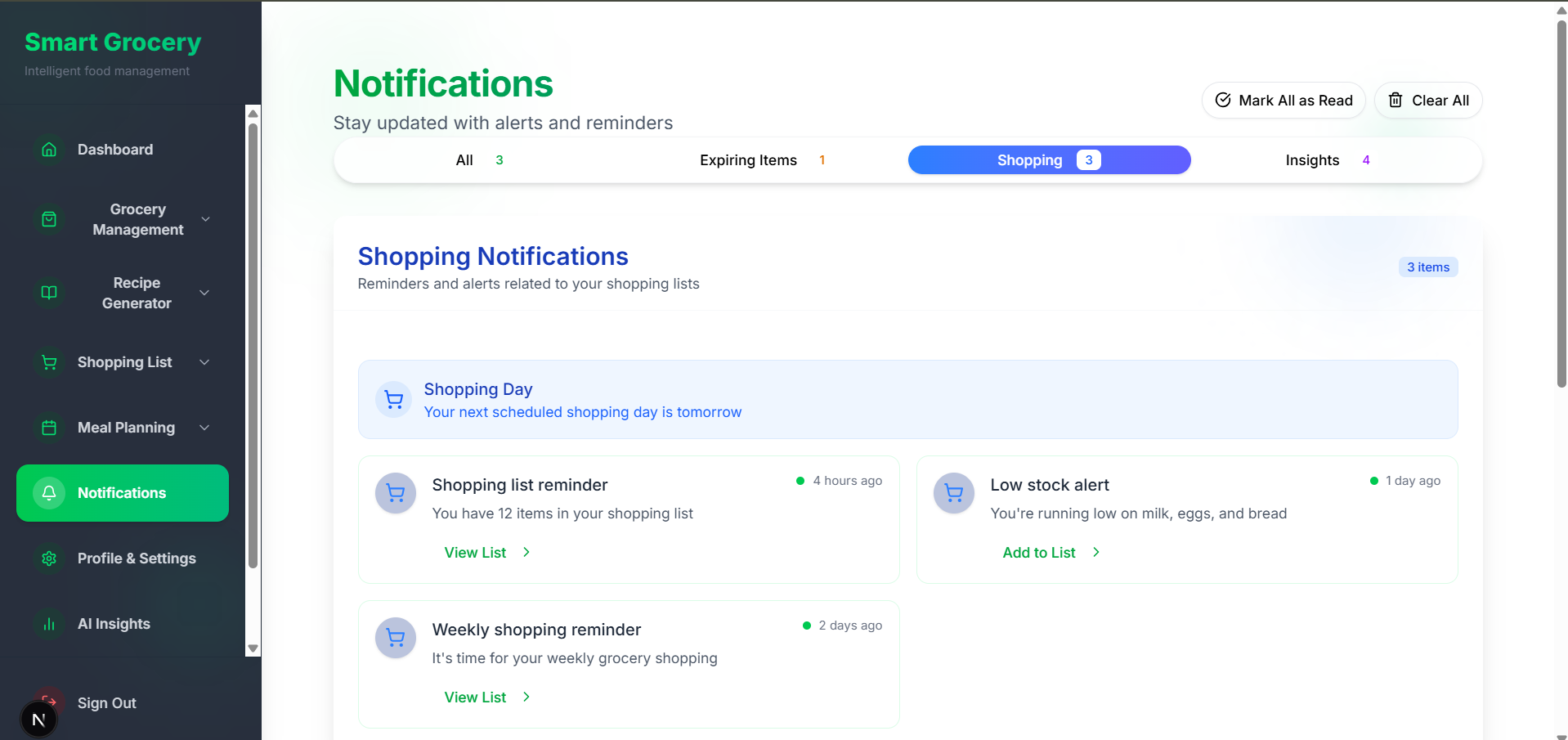 Grocery Management App 40