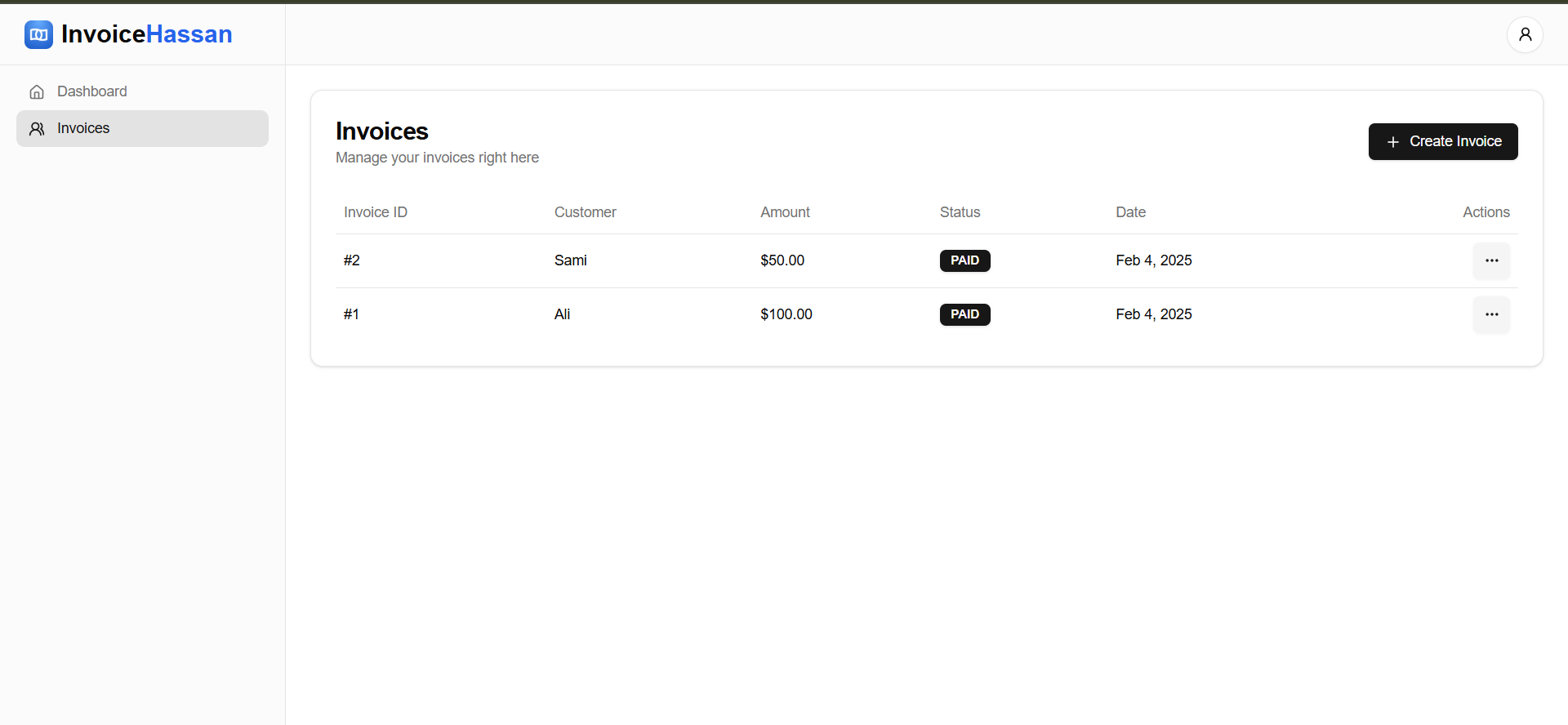 Invoice Platform 4
