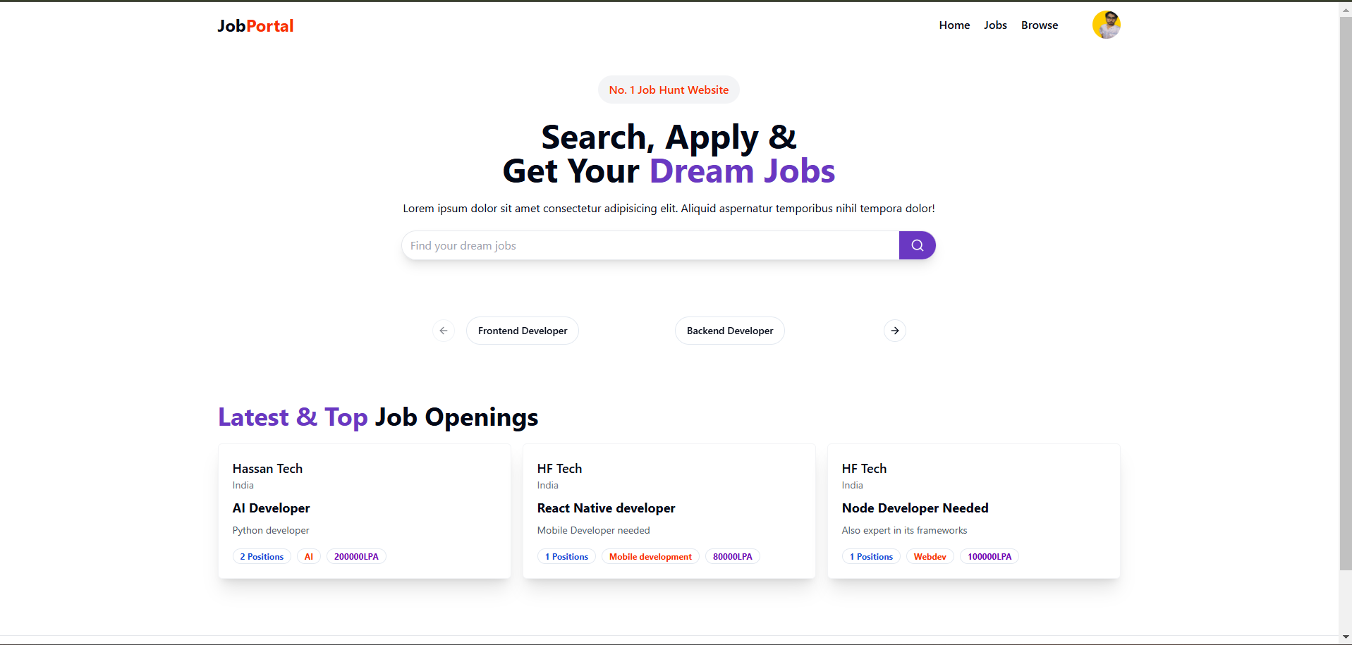 Job Portal