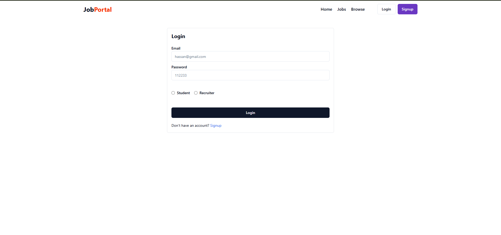 Job Portal 3