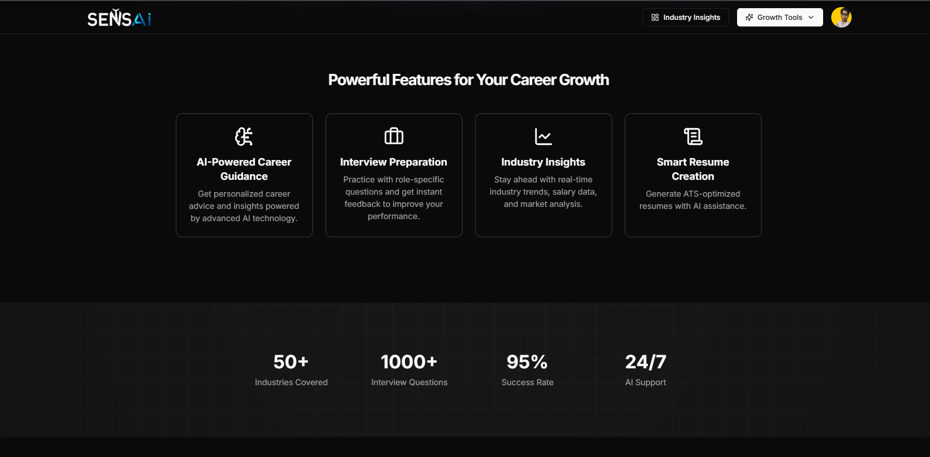 SensAI Career Coaching Platform 2