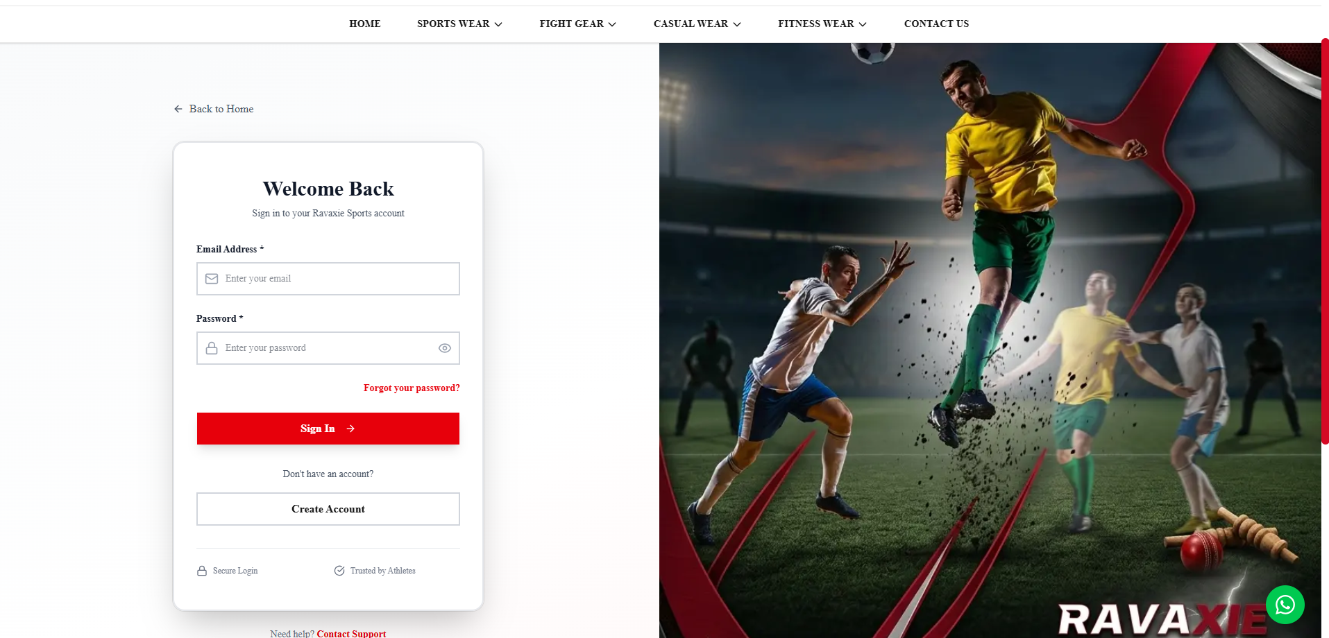 Ravaxie Sports - Enterprise Sports Equipment E-Commerce Platform 10
