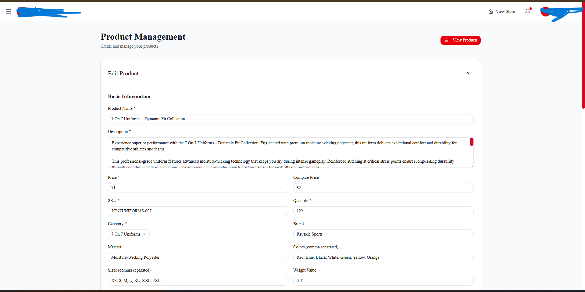 Ravaxie Sports - Enterprise Sports Equipment E-Commerce Platform 20