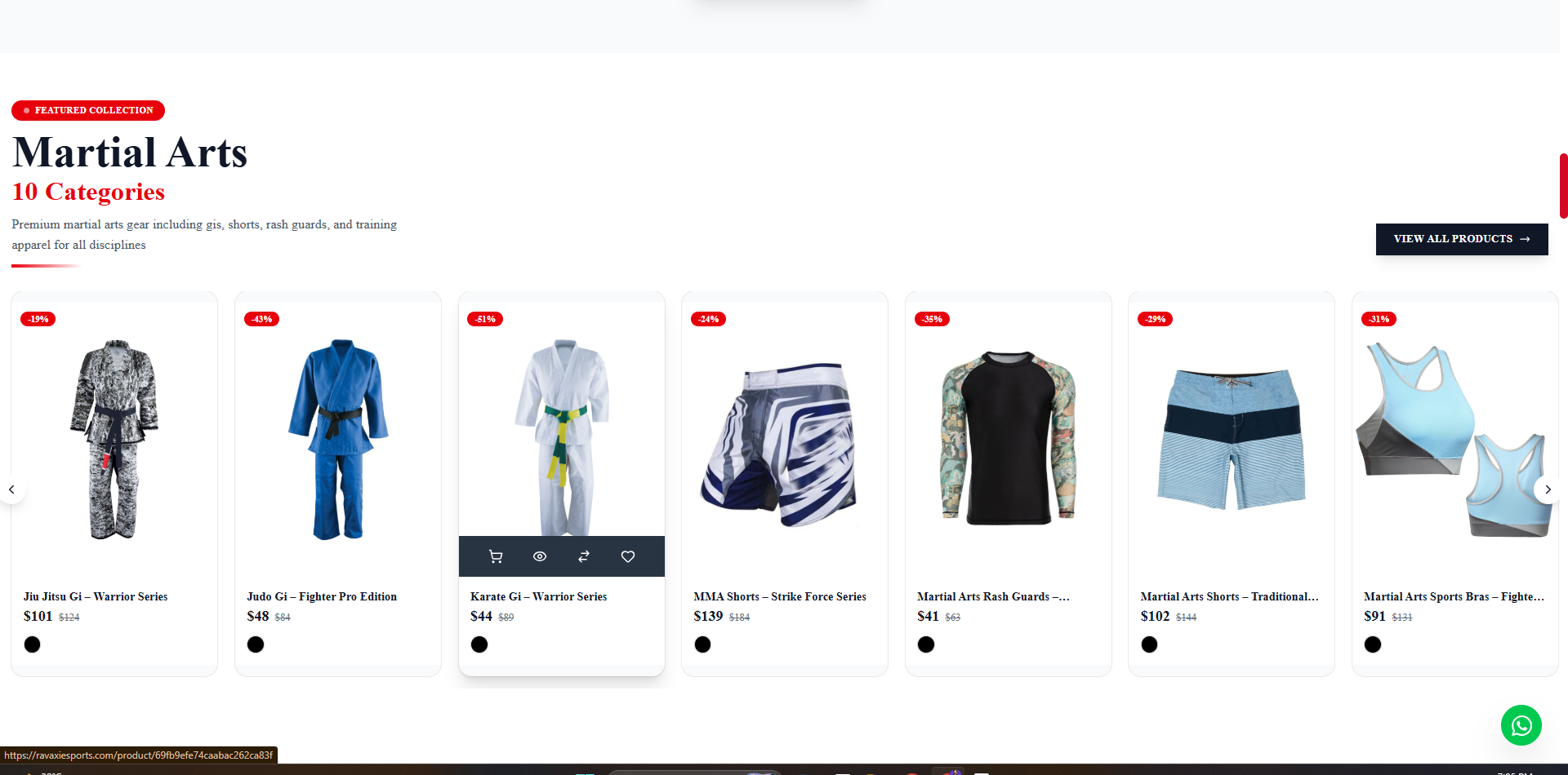 Ravaxie Sports - Enterprise Sports Equipment E-Commerce Platform 3