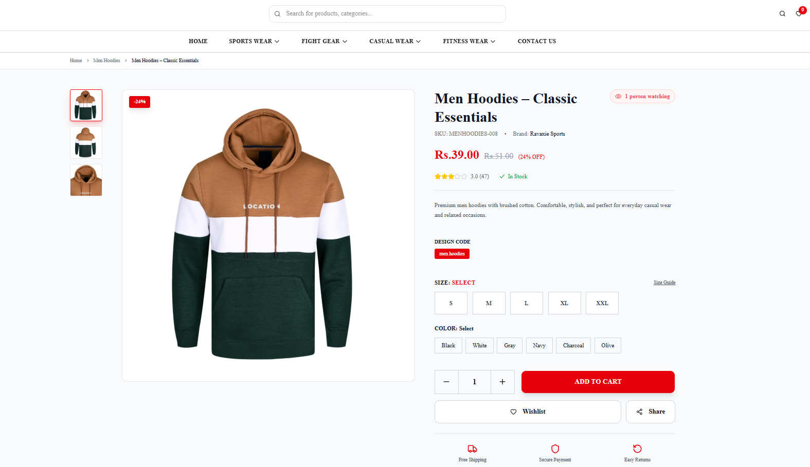 Ravaxie Sports - Enterprise Sports Equipment E-Commerce Platform 37