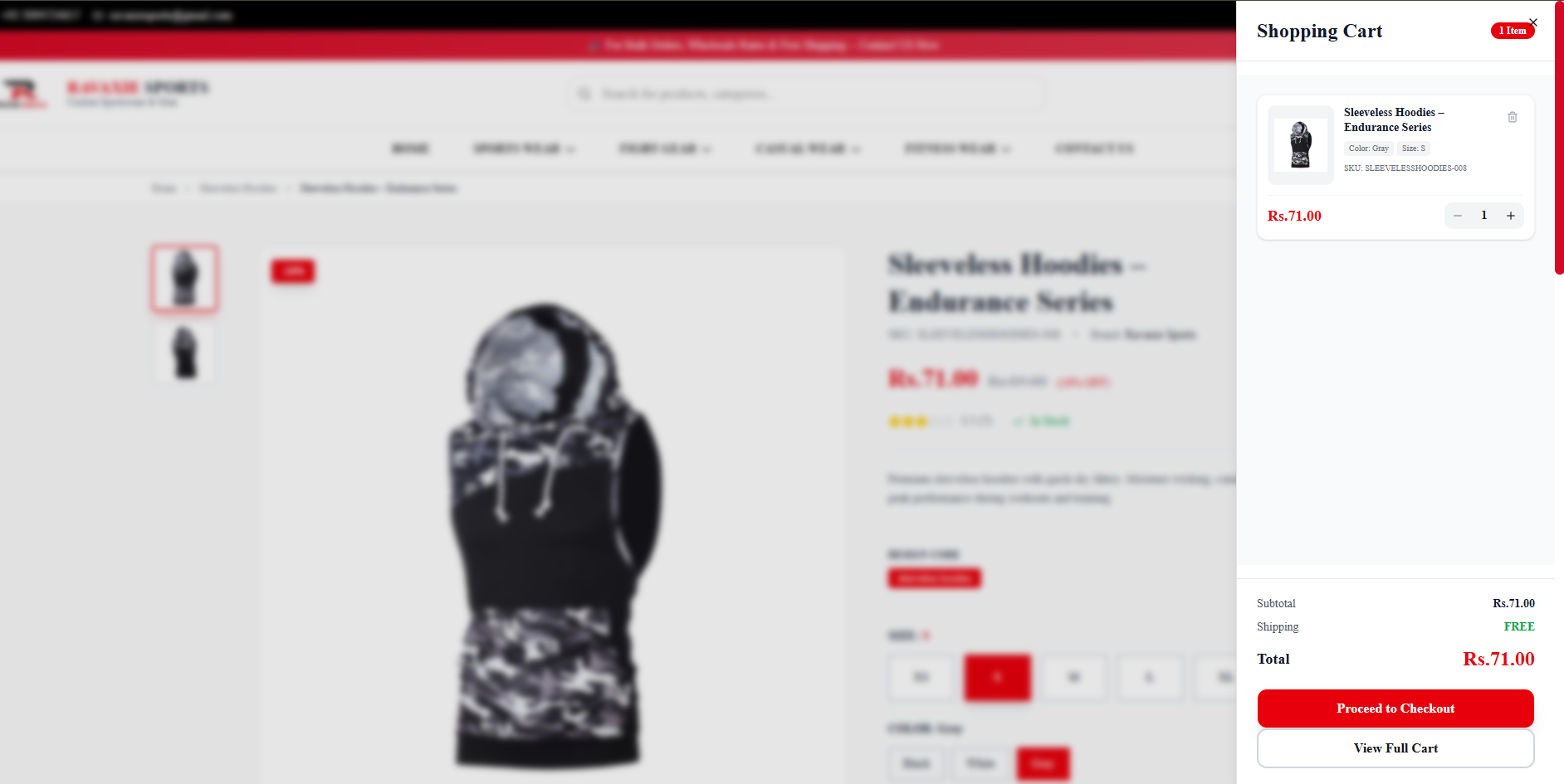 Ravaxie Sports - Enterprise Sports Equipment E-Commerce Platform 45