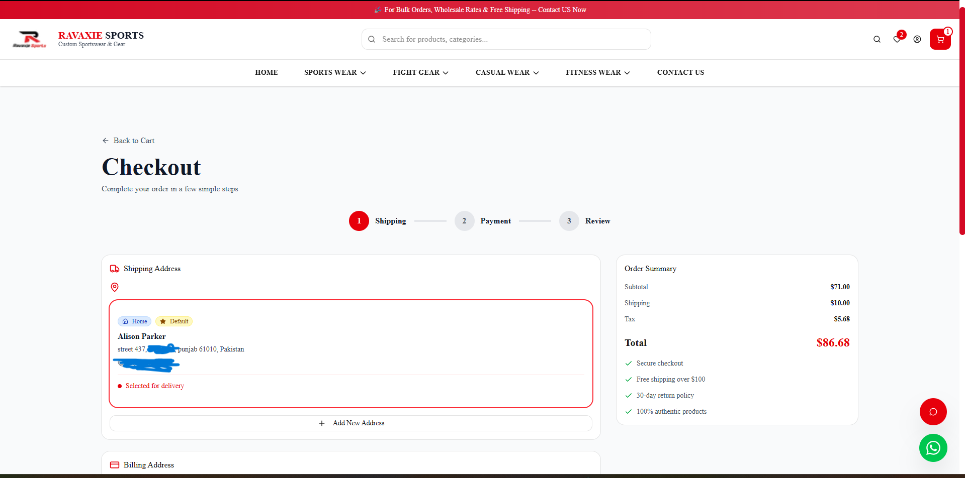 Ravaxie Sports - Enterprise Sports Equipment E-Commerce Platform 47