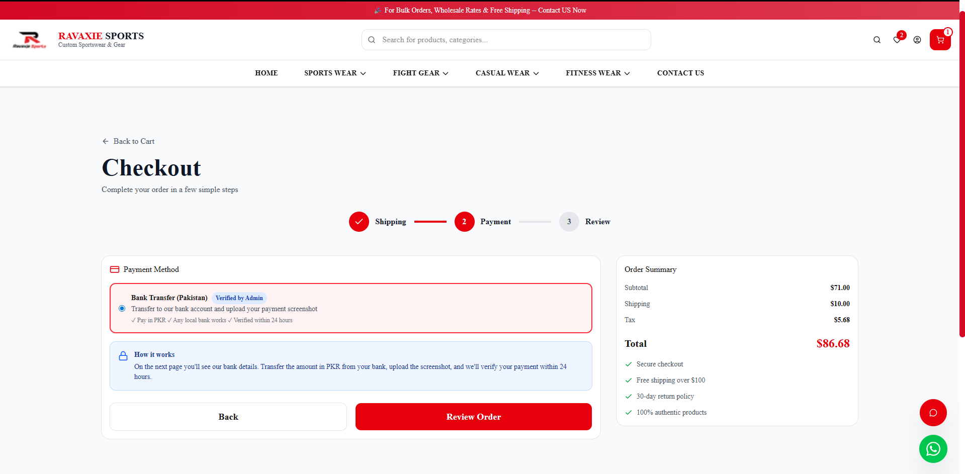 Ravaxie Sports - Enterprise Sports Equipment E-Commerce Platform 50