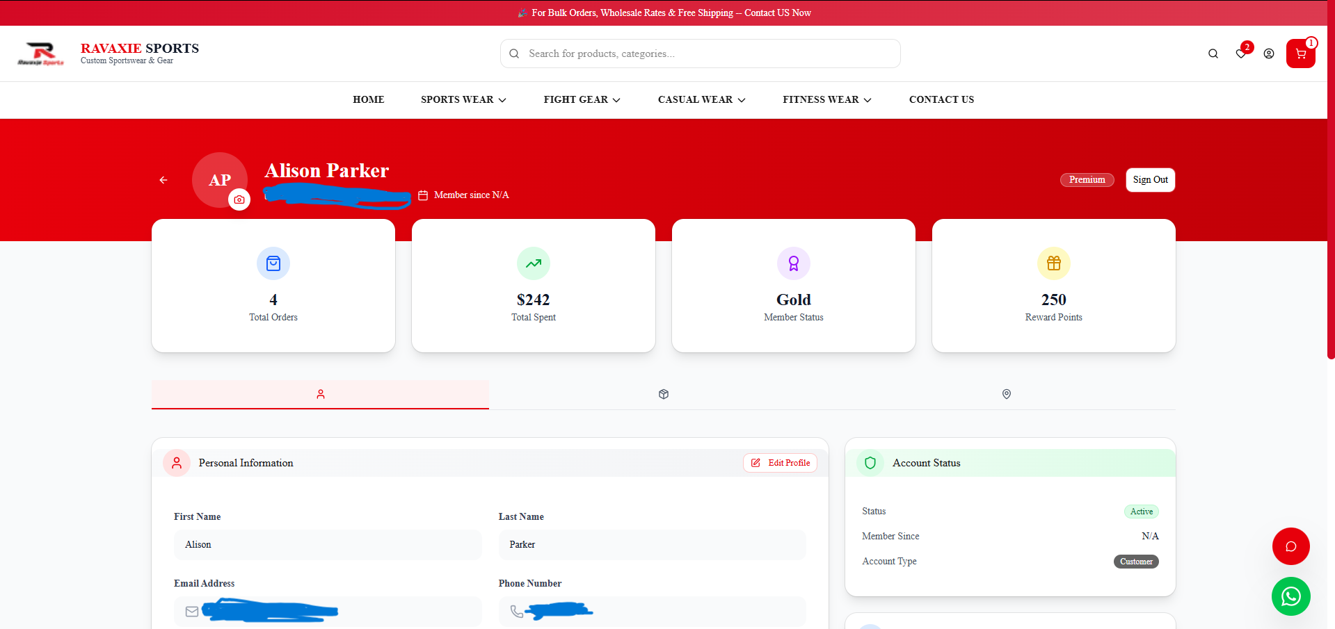 Ravaxie Sports - Enterprise Sports Equipment E-Commerce Platform 56