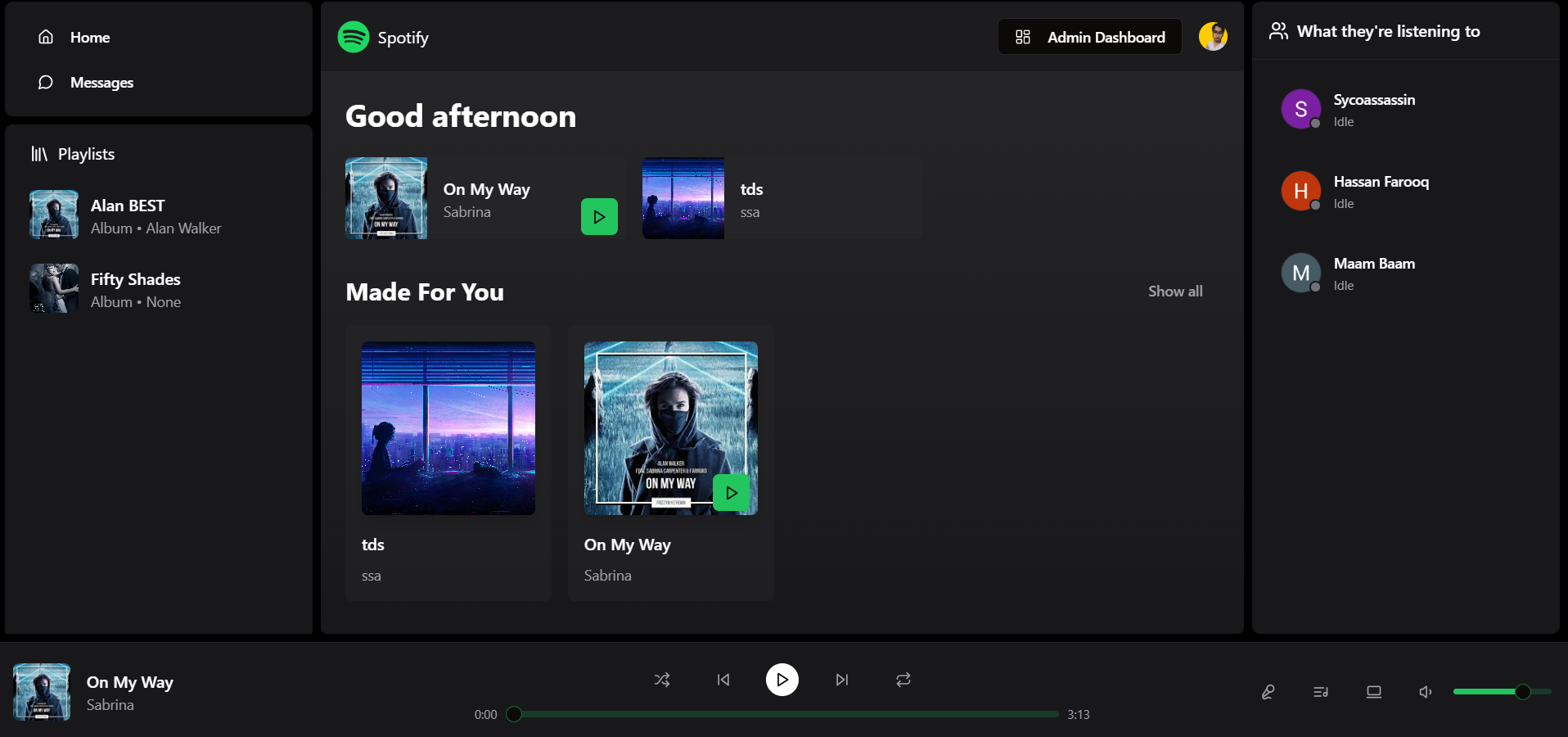 Spotify Clone 3