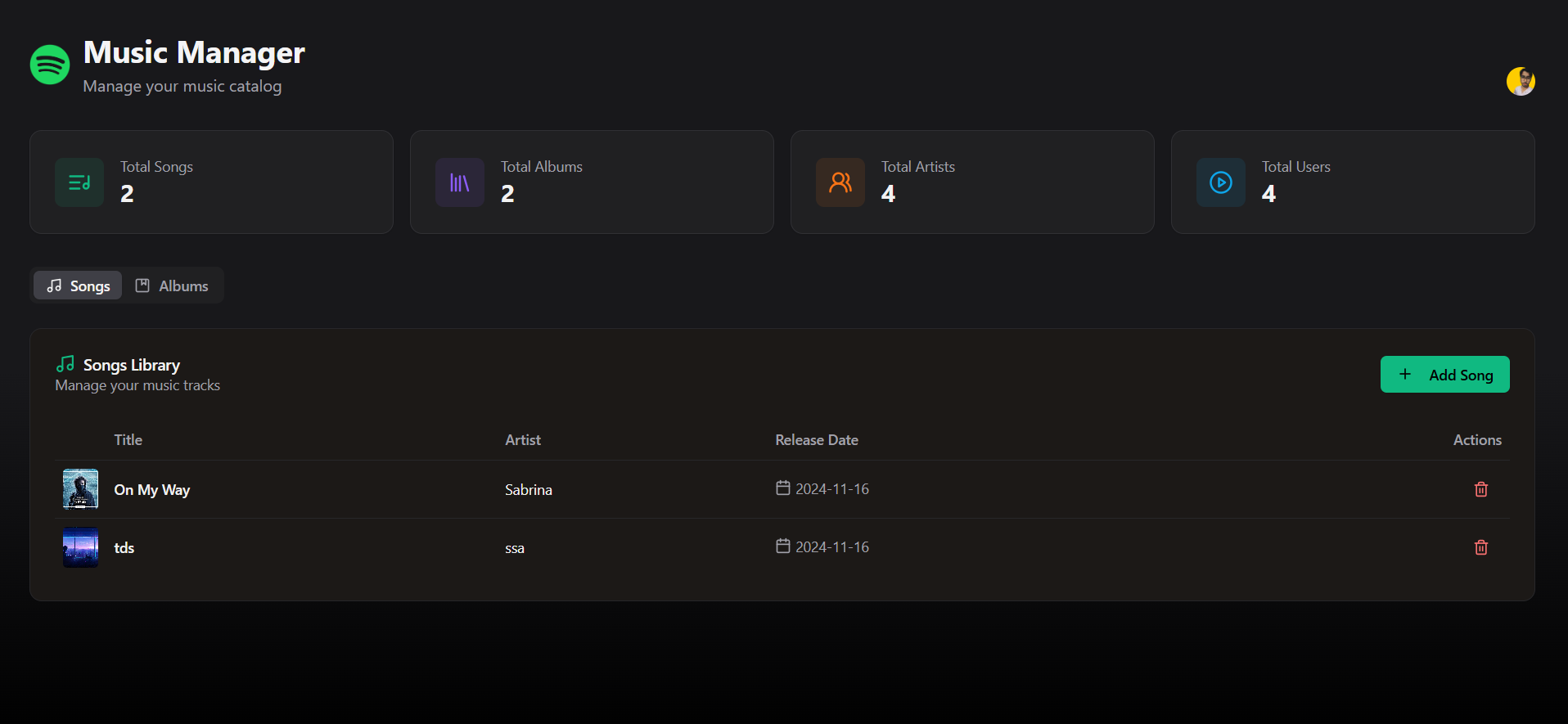 Spotify Clone 5