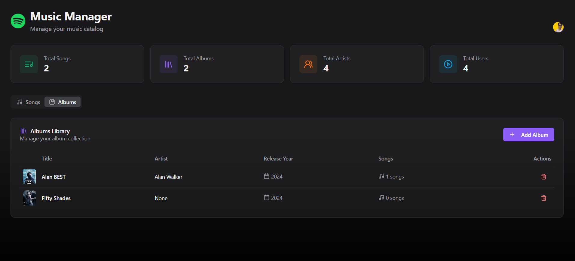 Spotify Clone 6
