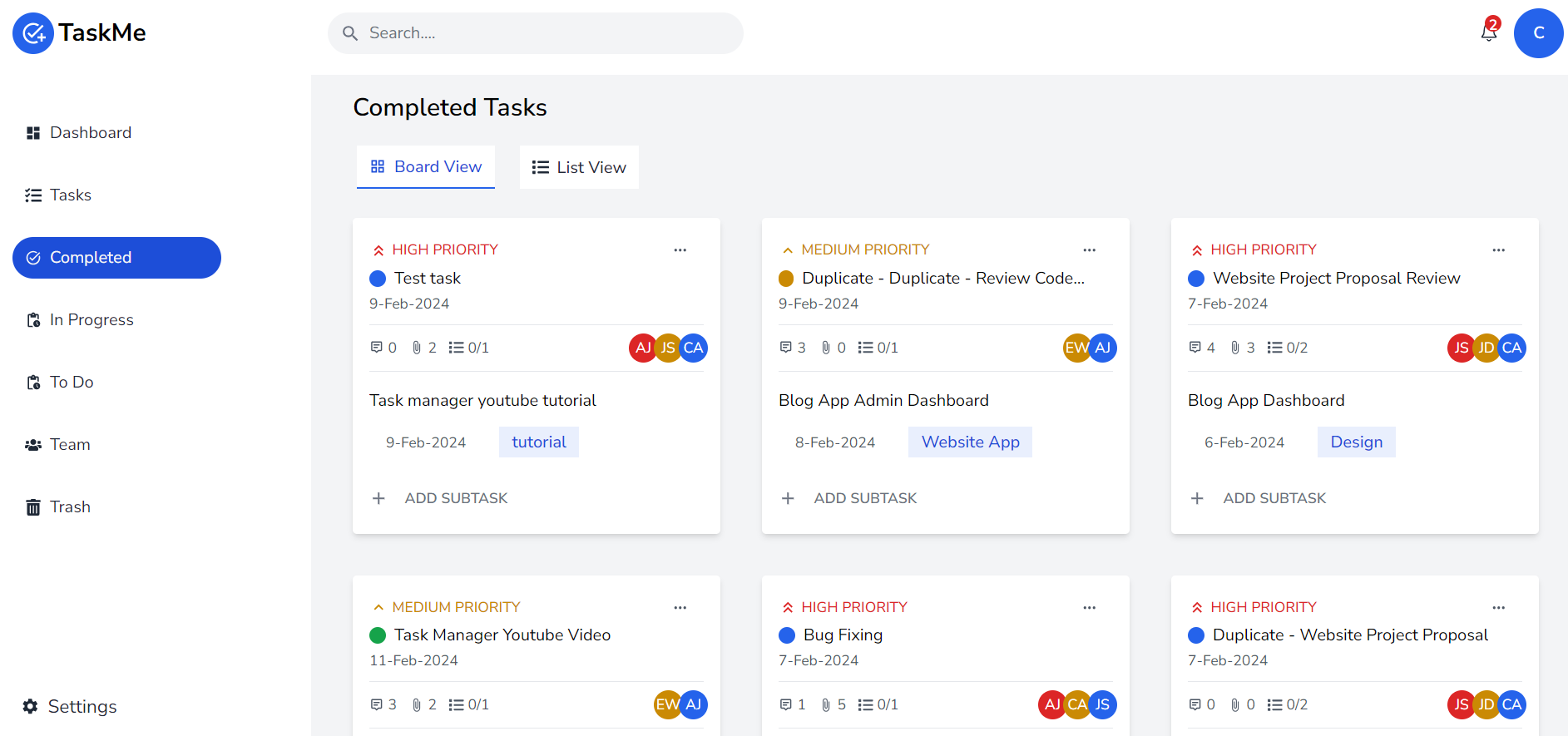 Task Manager 8