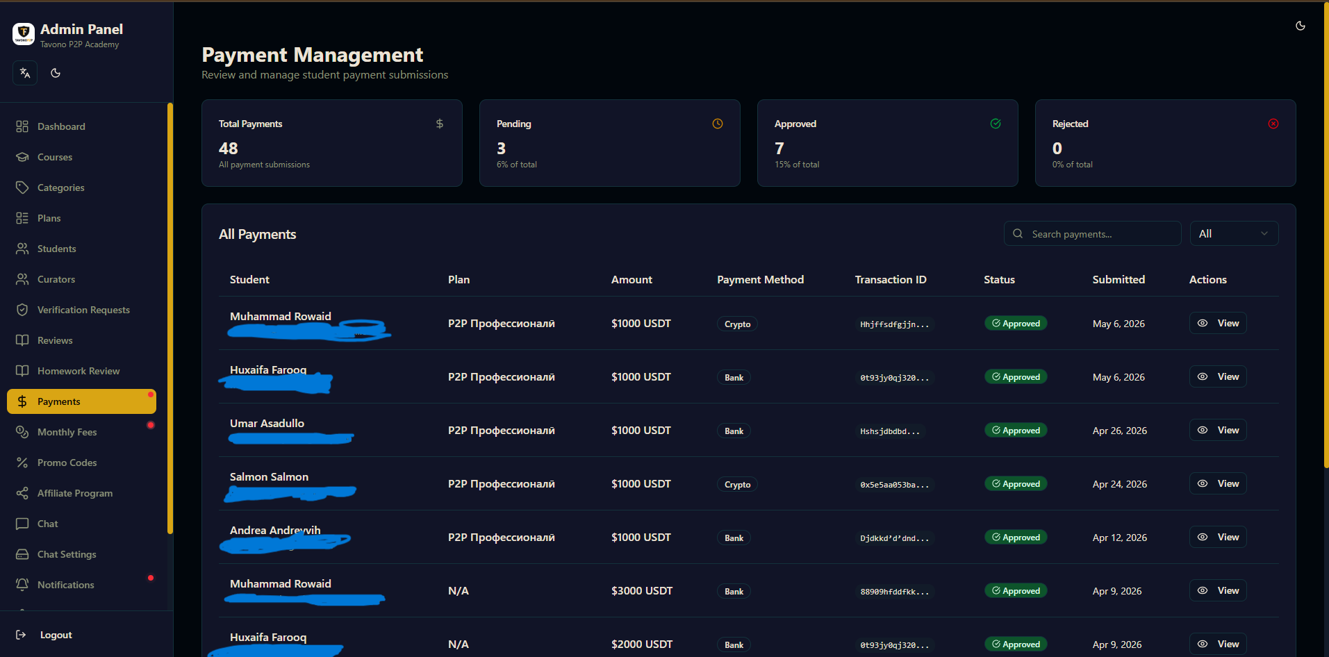 Tavono Academy - Enterprise Learning Management System 23