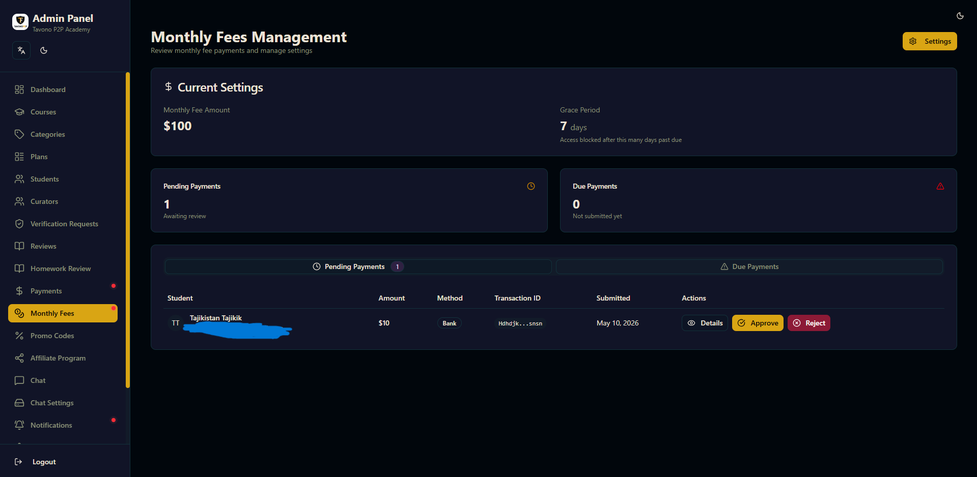 Tavono Academy - Enterprise Learning Management System 24