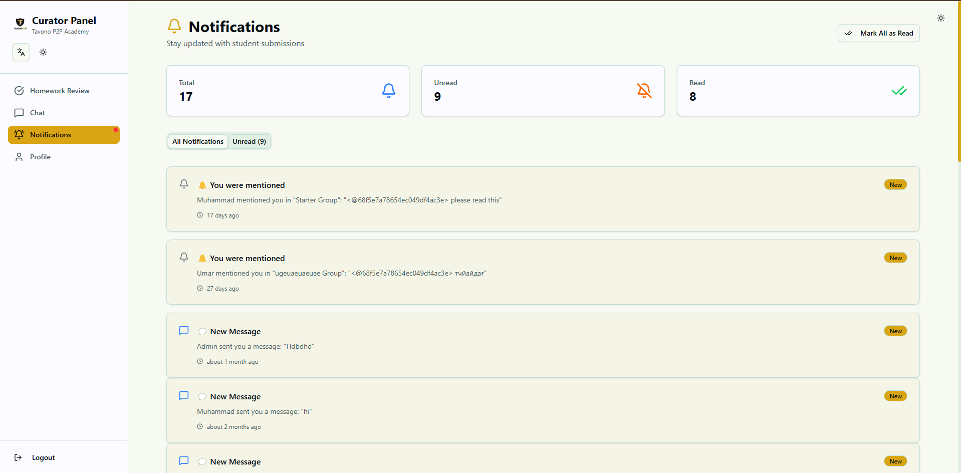 Tavono Academy - Enterprise Learning Management System 42