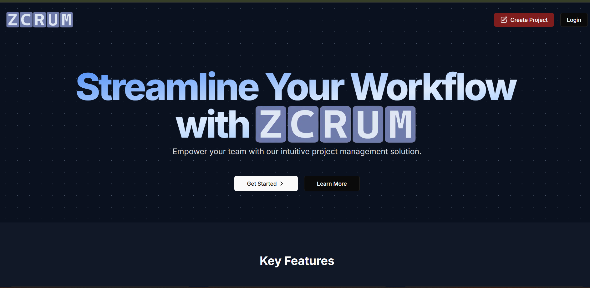 Z-Crum Project Management