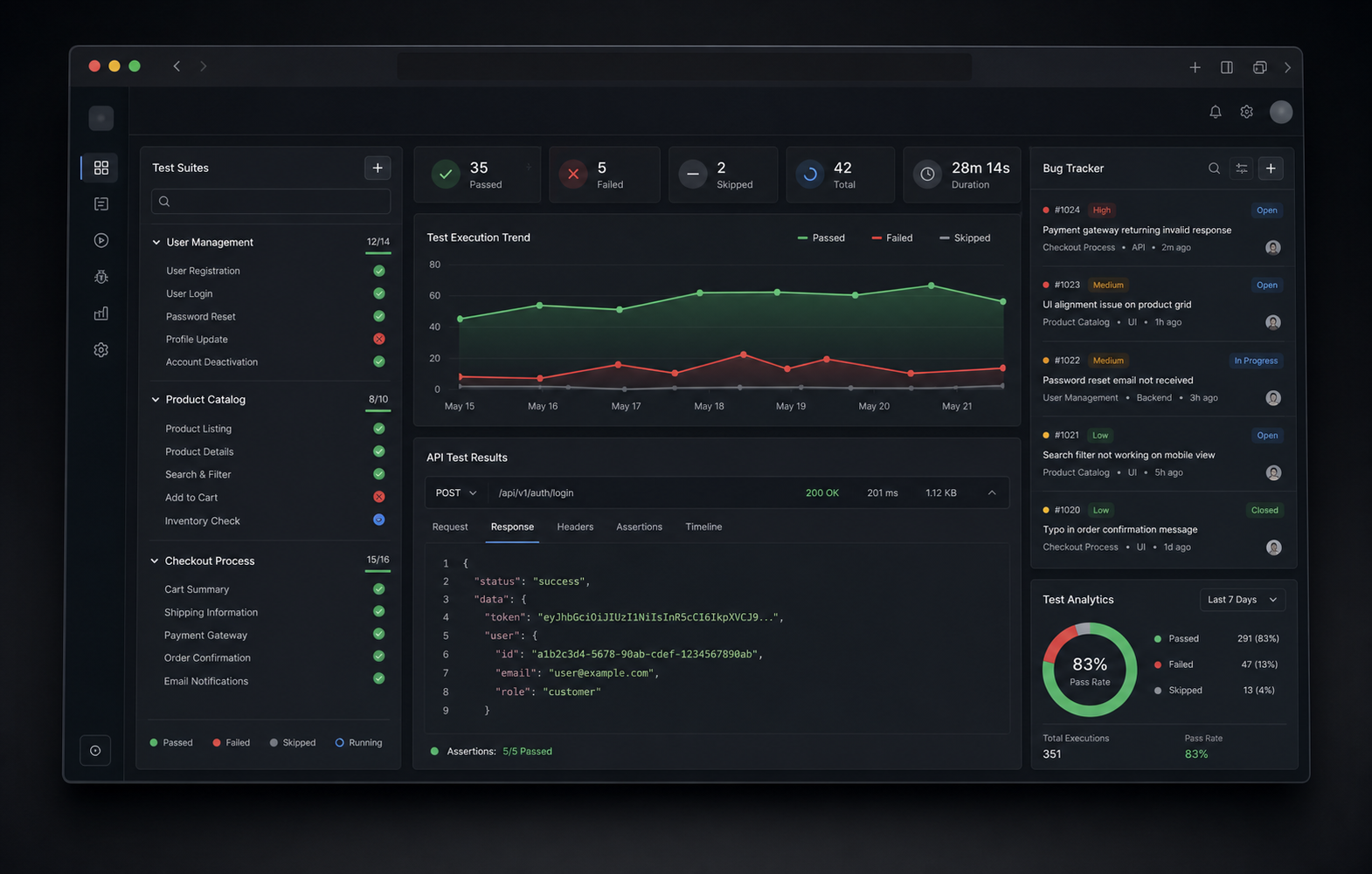 SQA Engineer service preview